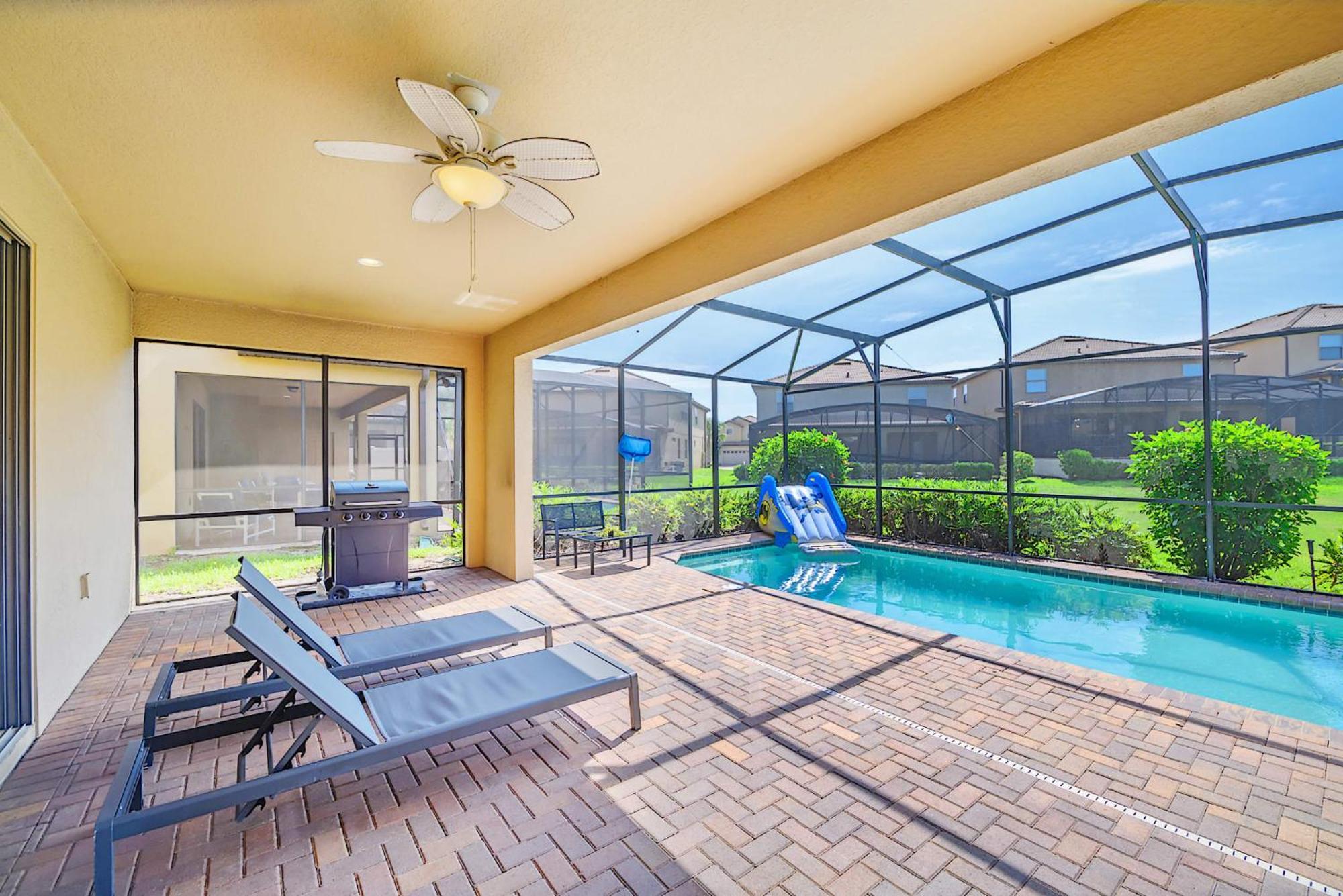 8Br Resort Home W Pool Hot Tub And Theatre Loft Kissimmee Exterior foto